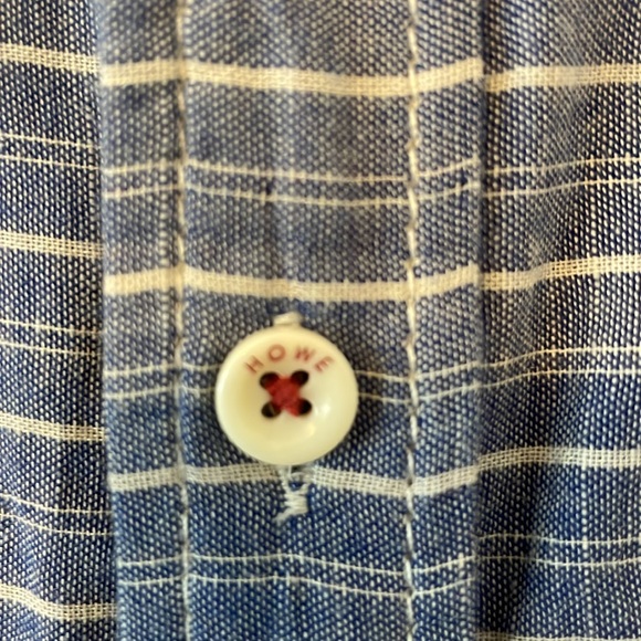 Howe Men’s Long Sleeve Button up Striped Shirt - Picture 4 of 7